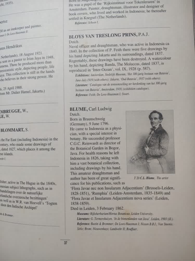 Lexicon of Foreign Artists who Visualized Indonesia [1600–1950] — Leo Haks & Guus Maris