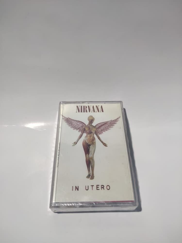 Kaset Nirvana In Utero, kondisi NOS dan masih tersegel plastik pabrik