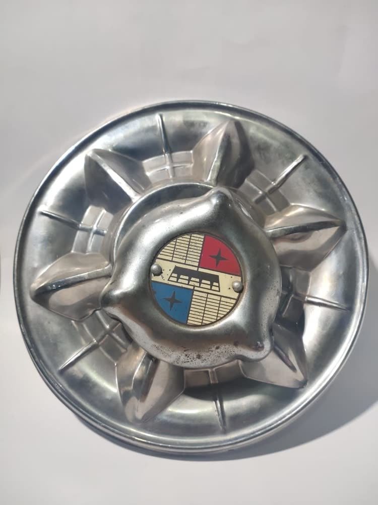 Dop Velg Vespa VBB 1962 — Vigano Original Kuningan (Set Lengkap 3 pcs)