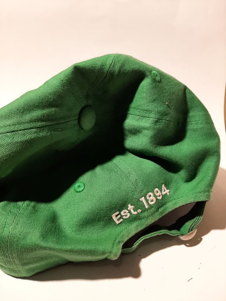 Topi Baseball Billboard — Logo "b" Hijau (Very Rare, Vintage)