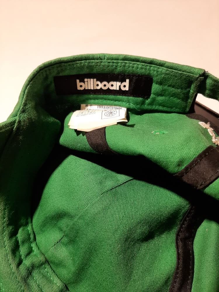 Topi Baseball Billboard — Logo "b" Hijau (Very Rare, Vintage)