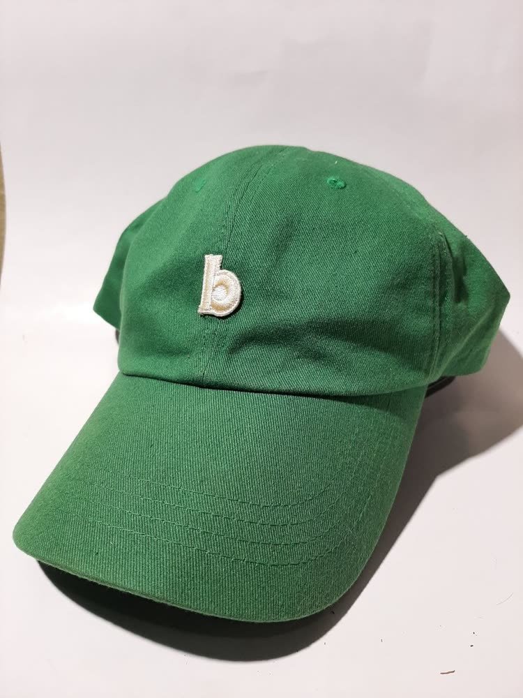Topi Baseball Billboard — Logo "b" Hijau (Very Rare, Vintage)
