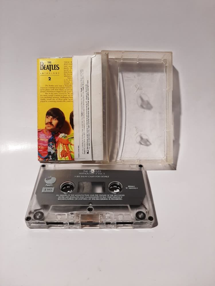 Kaset The Beatles — Anthology 2 Vol. 1 & Vol. 2, Set Lengkap (Rilisan Indonesia)