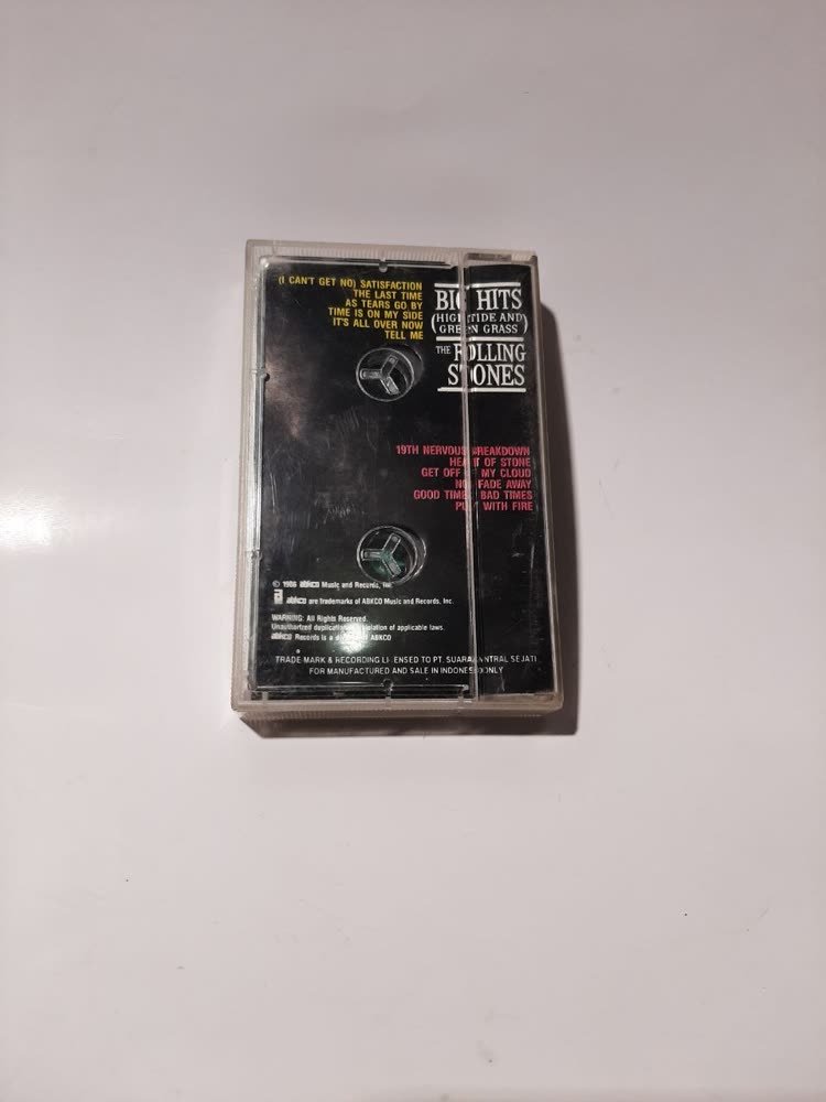 Kaset The Rolling Stones — Big Hits (High Tide and Green Grass) Rilisan Indonesia