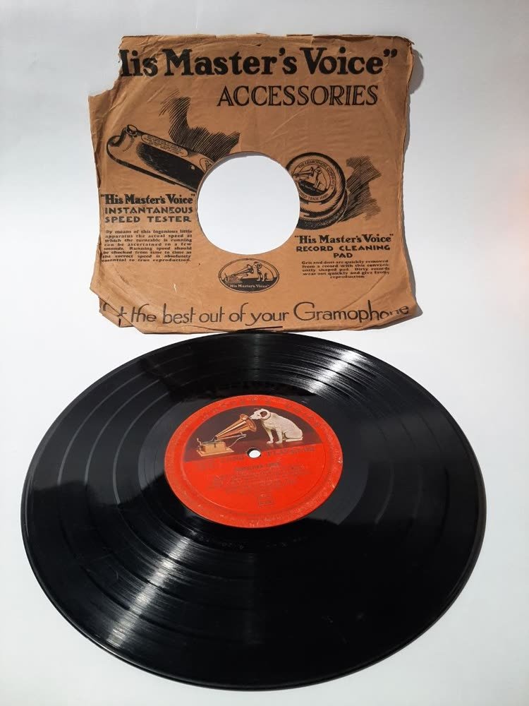 Piringan Hitam His Master's Voice (HMV) — LP 7"