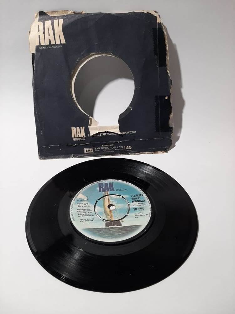 Piringan Hitam Smokie — I'll Meet You at Midnight (RAK Records, 1975)