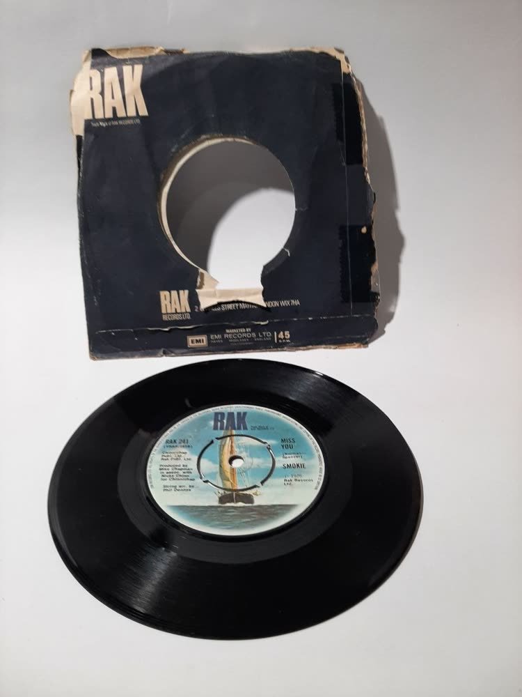 Piringan Hitam Smokie — Miss You (RAK Records, 1976)