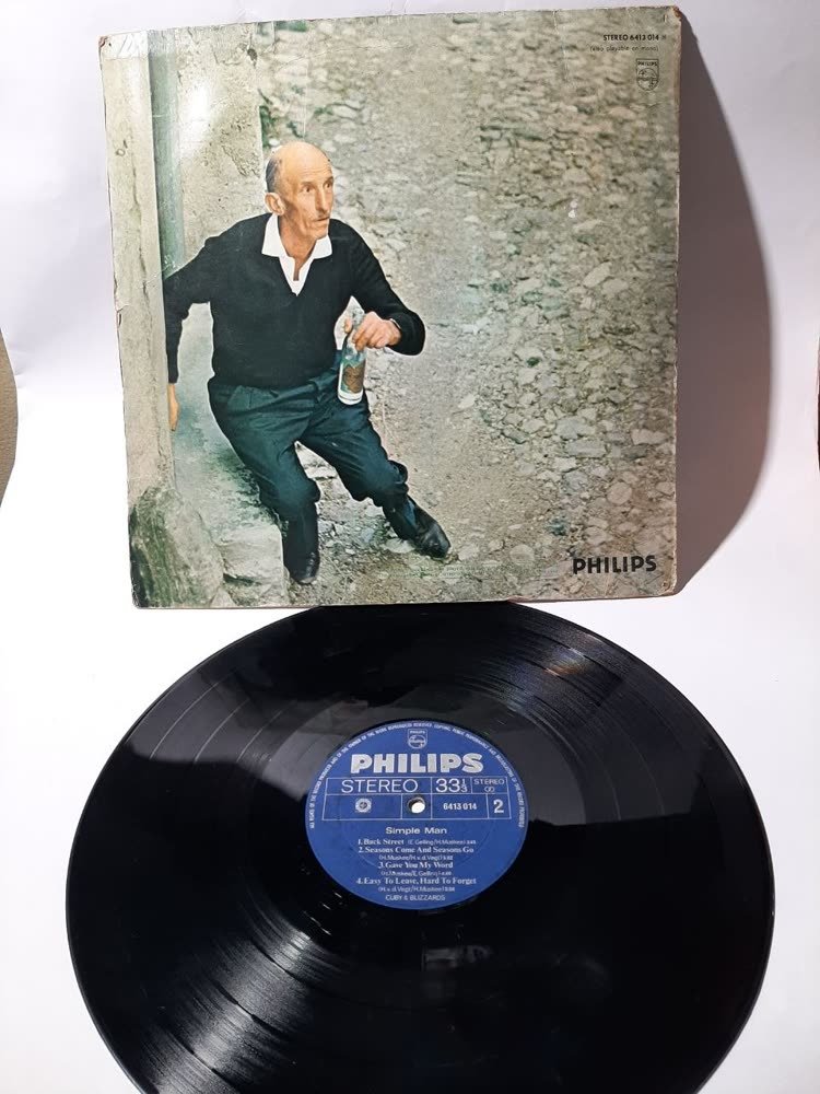 Piringan Hitam Cuby + Blizzards — Simple Man (LP, Philips Records, Langka)