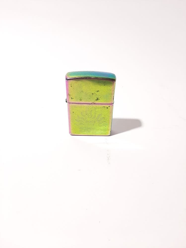 Zippo Green Oil-Slick Iridescent 2010