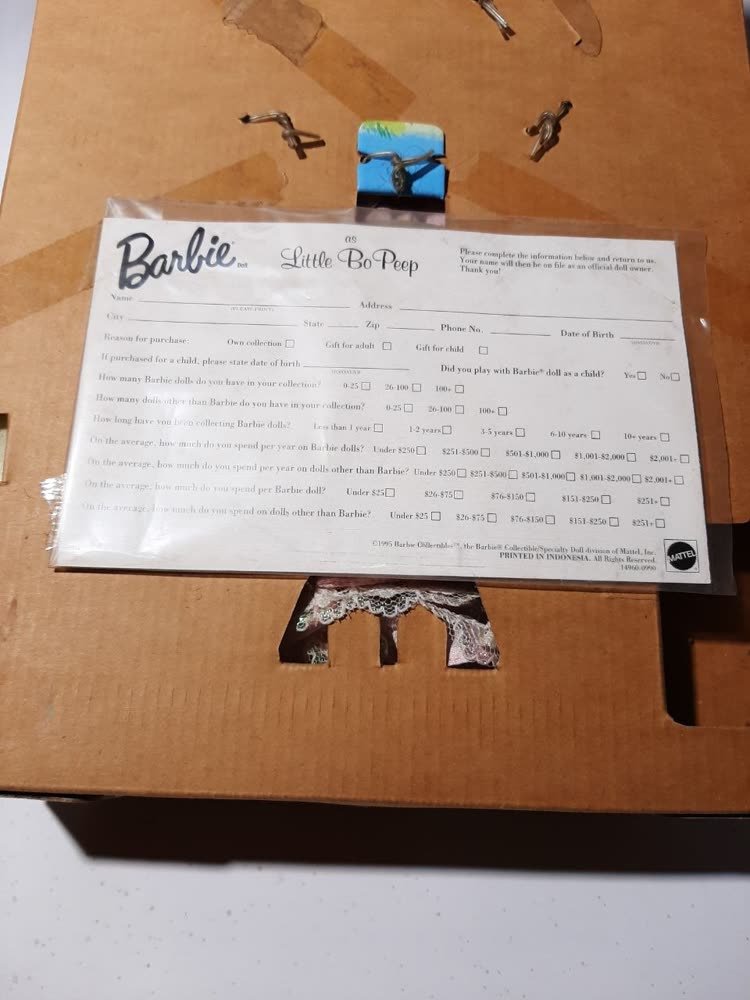 Barbie Collector Edition — Little Bo Peep (Children's Collector Series, Mattel)