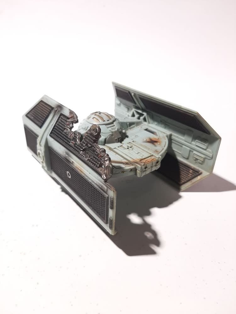 Star Wars Action Fleet — TIE Fighter Battle Damage (1996)