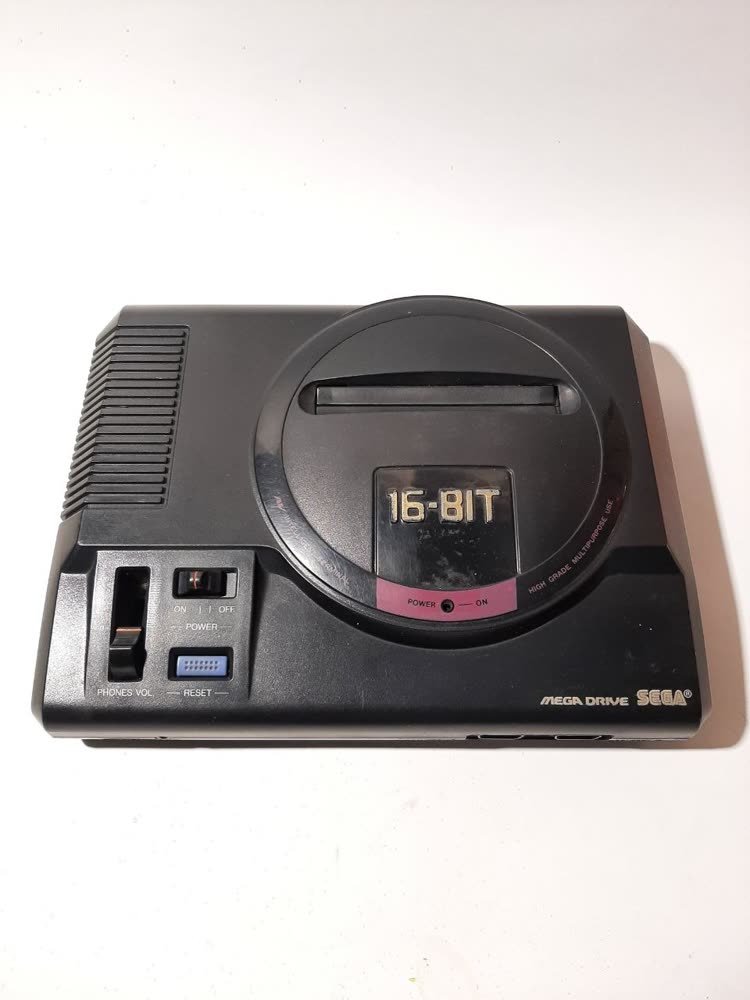 Sega Mega Drive 1 (16-bit) — Konsol Game, Dus Lengkap