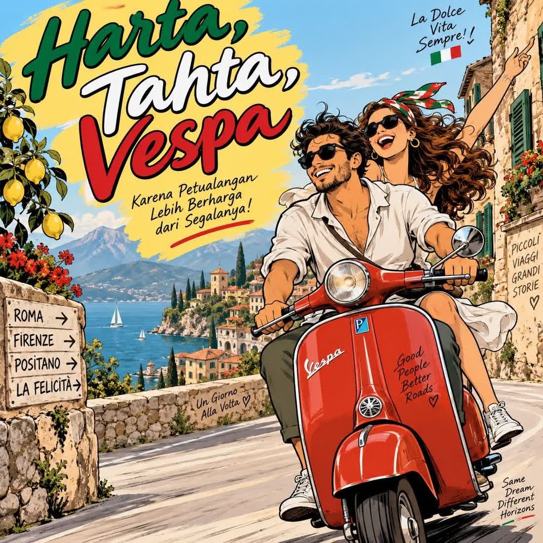 Harta, Tahta, Vespa: Kenapa Vespa Vintage Kembali Diburu — Nostmedia Cikapundung